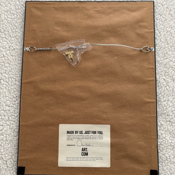 GOOD VIBES ONLY.  Fun & Positive Framed Print. Vibrant Colors. 17 x 13 Inches - Picture 2 of 5